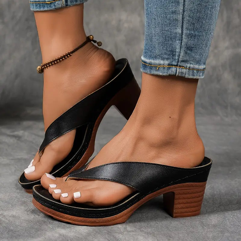 Marilyn Orthopedic Heeled Slippers