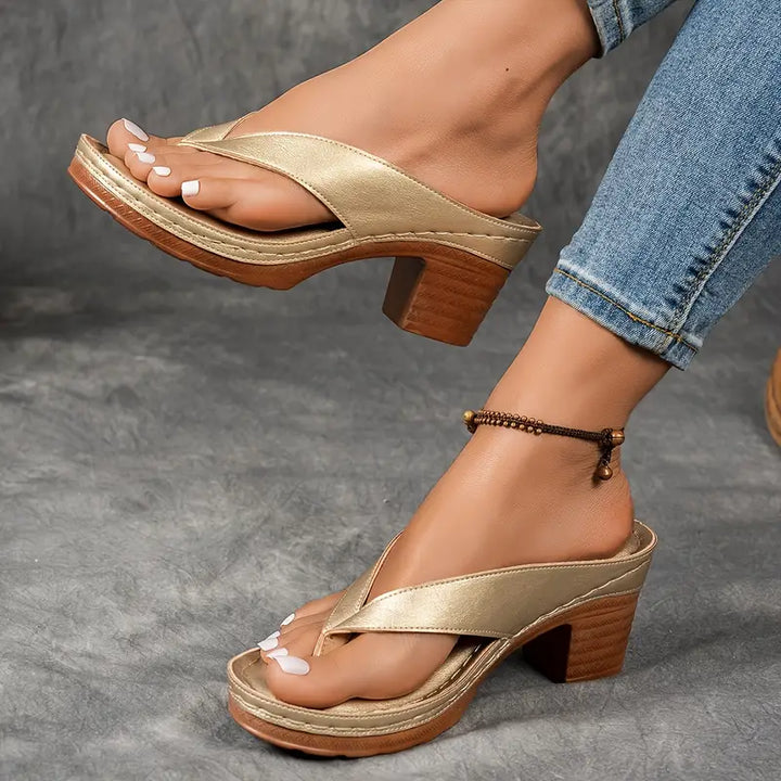 Marilyn Orthopedic Heeled Slippers