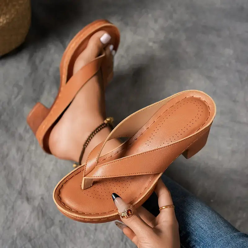 Marilyn Orthopedic Heeled Slippers