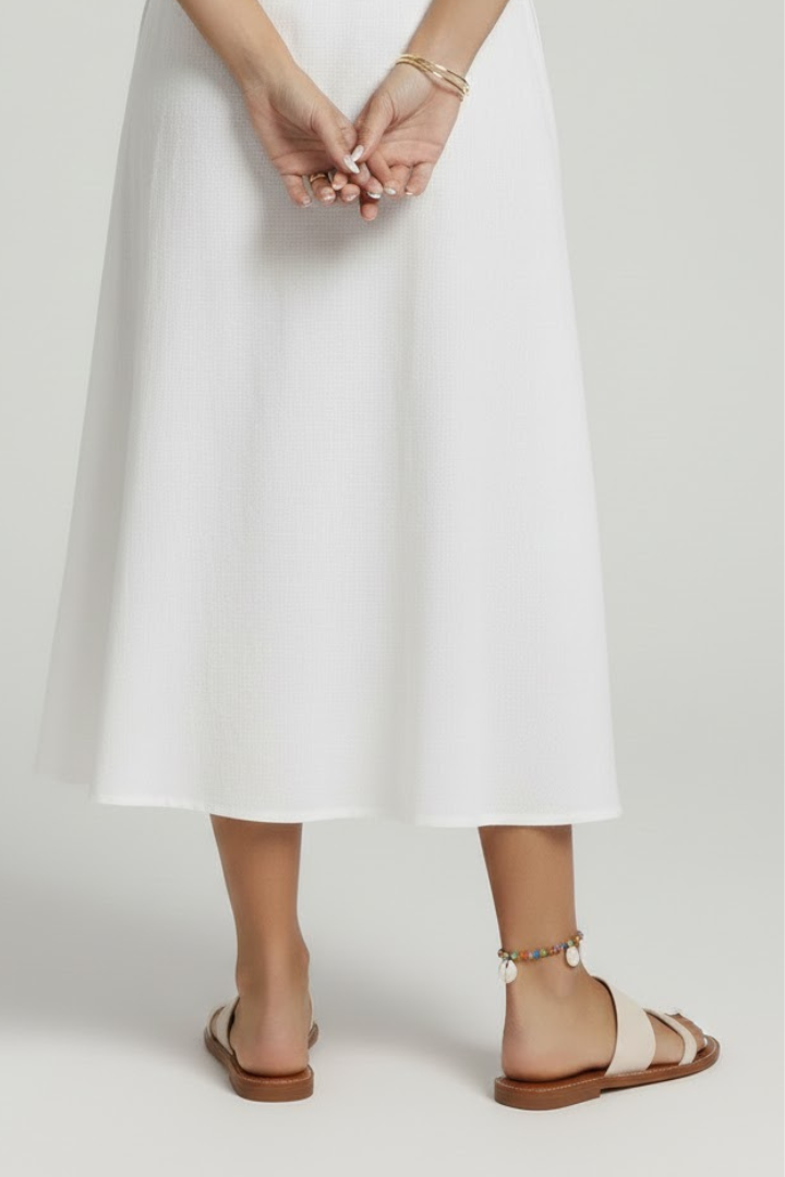 Jasmine Slip-On Sandals with Buckle Strap