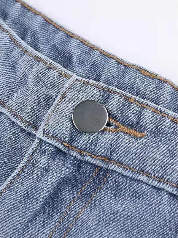 Virella Star Patch Flare Jeans