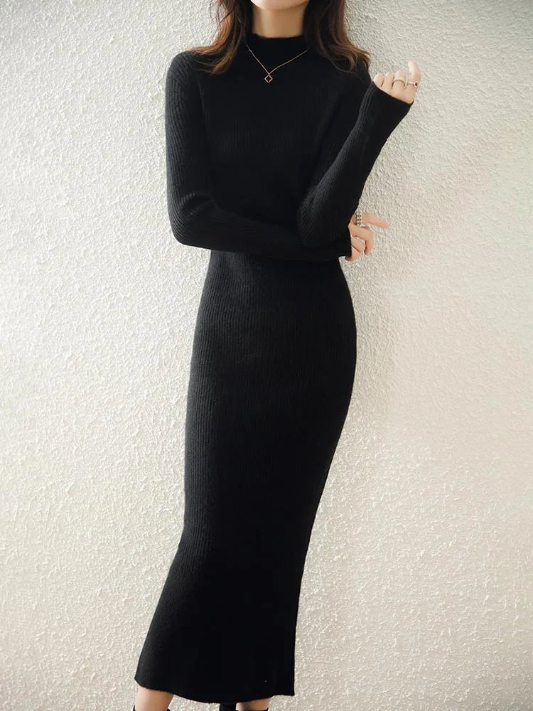 Aurora Wool Dress