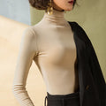 Virelle Turtleneck Stretch Top