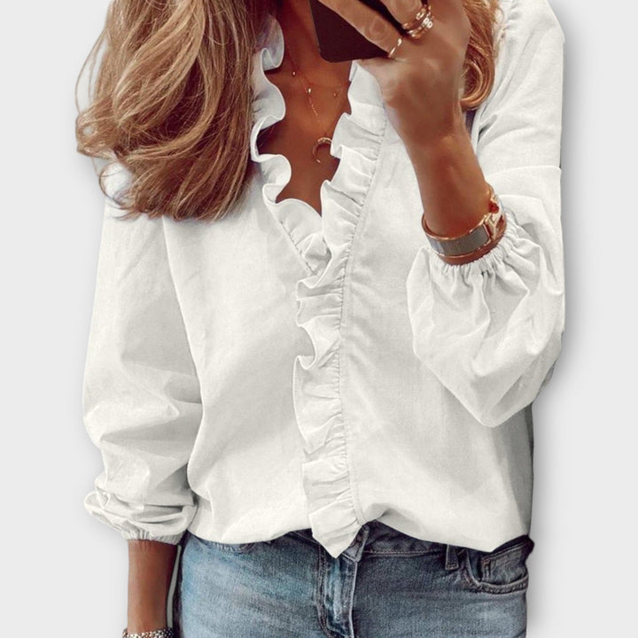 Celeste Ruffle Blouse