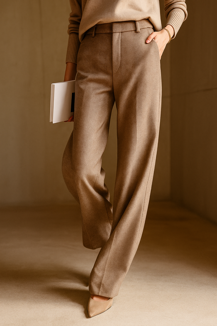 Coralie Classic Wool Blend Trousers