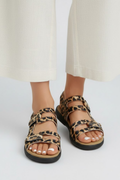 Ovrin Heeled Sandals Multi Strap Toe