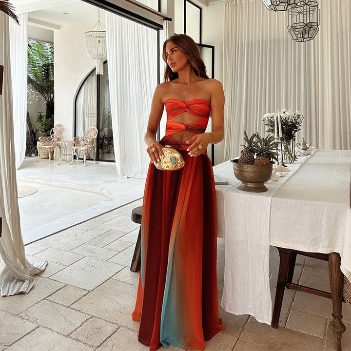 Lucienne Elegant Prom Maxi Dress
