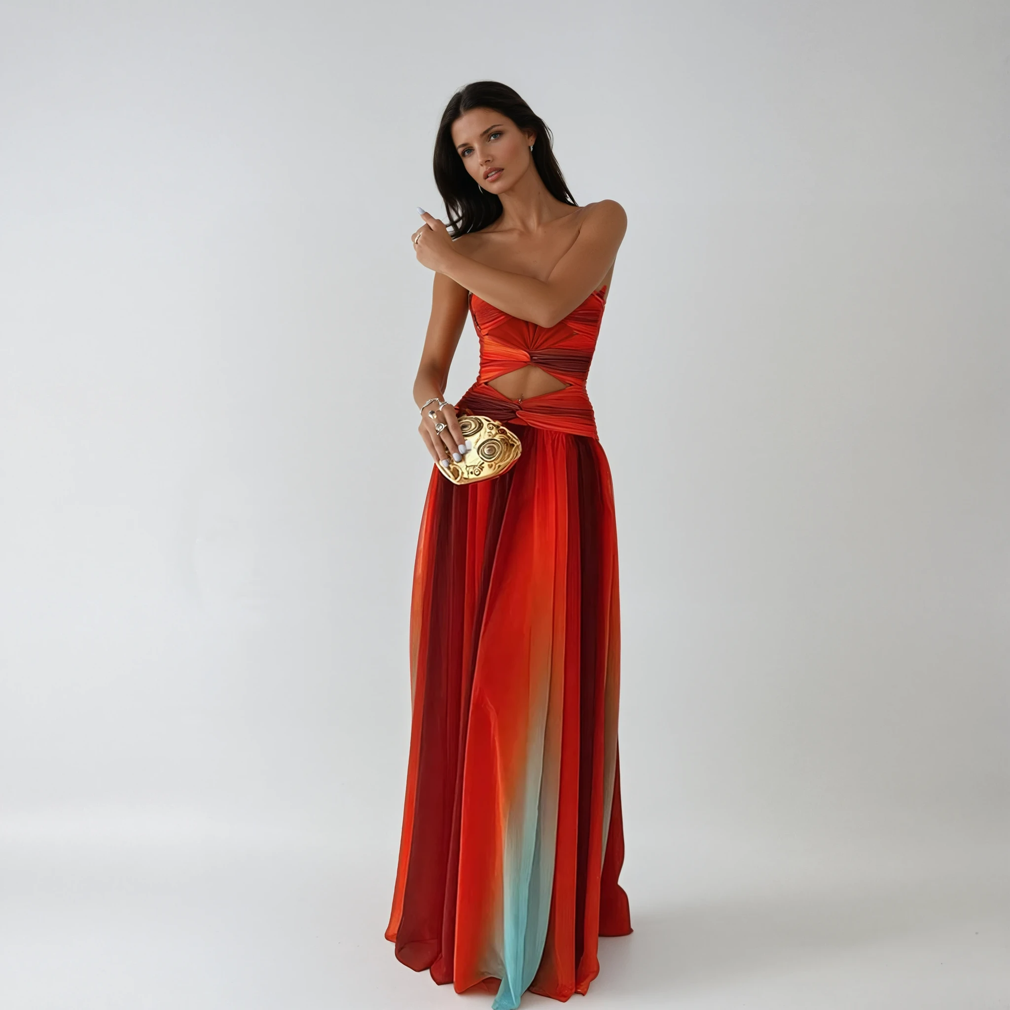 Lucienne Elegant Prom Maxi Dress
