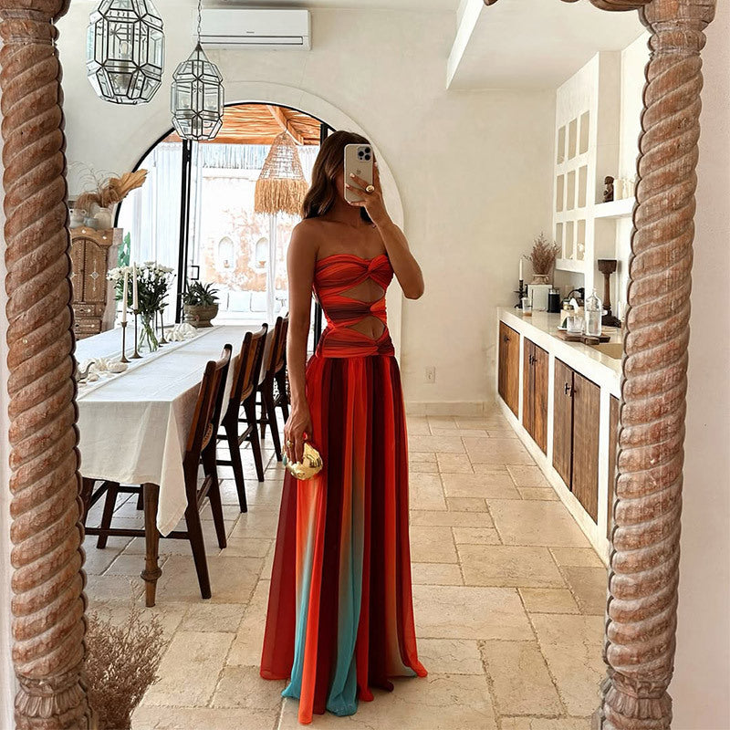 Lucienne Elegant Prom Maxi Dress