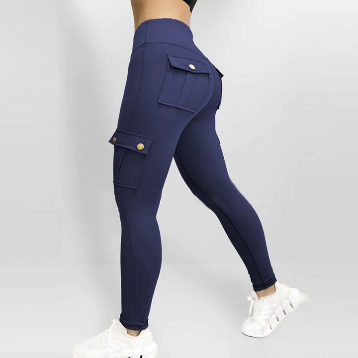 Women’s Slim-Fit Trousers with Pockets