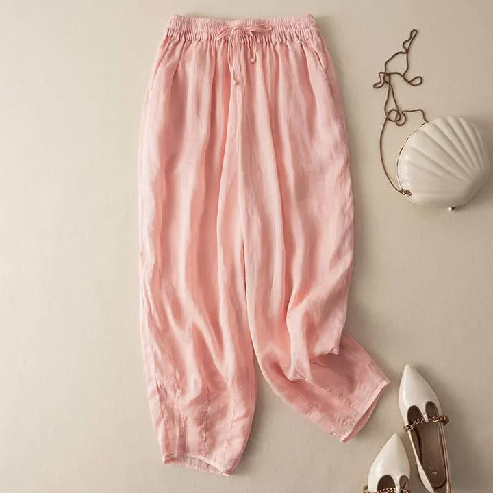 Fleurine Linen Pants
