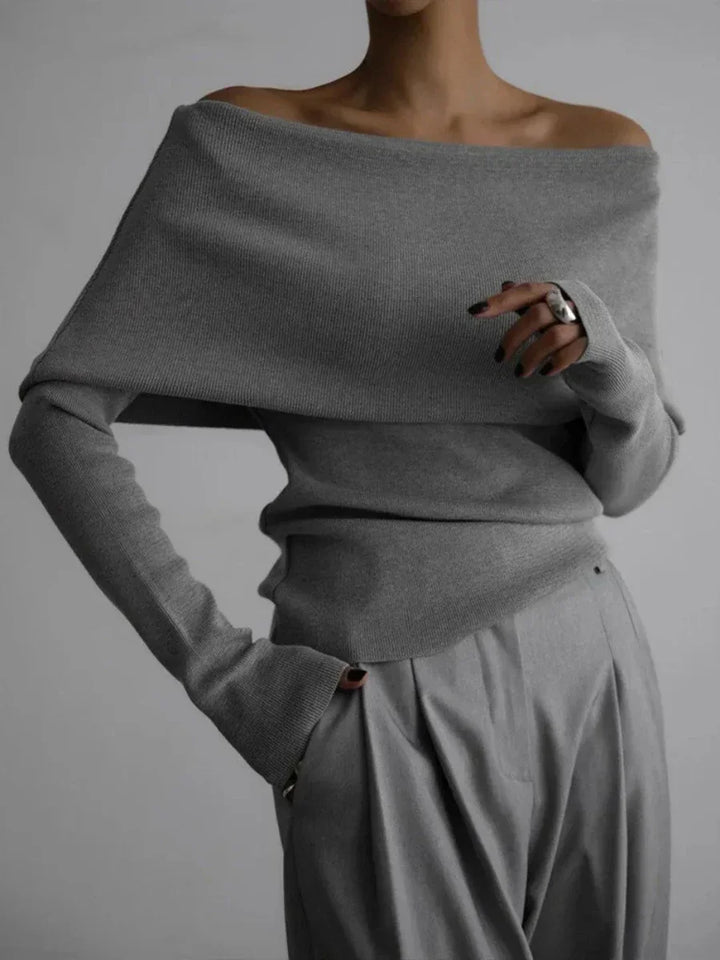 Valina Off Shoulder Knit Top