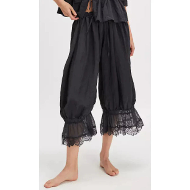 Lucienne Lace Trim Balloon Pants