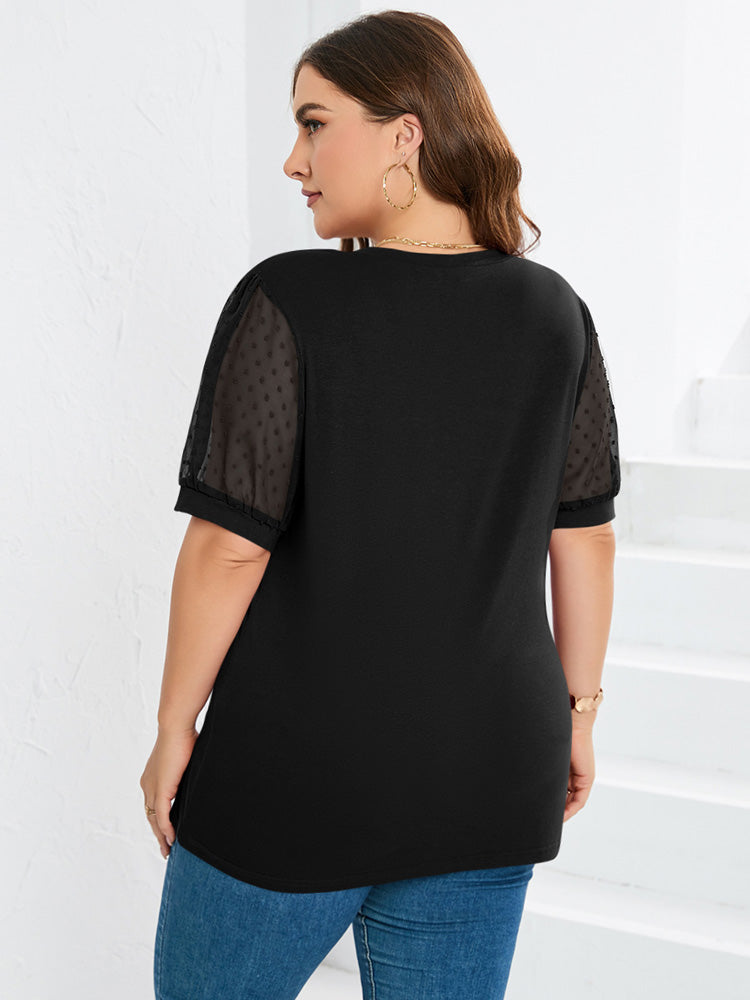 Mirelle V Neck Short Sleeve Everyday Top