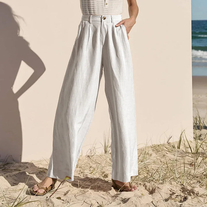Elira Linen Summer Trousers