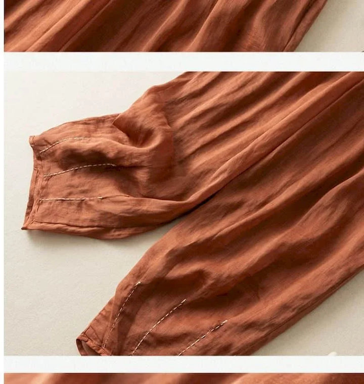 Fleurine Linen Pants