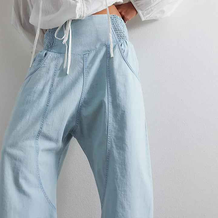 Vireya Curved Seam Wide Leg Pants