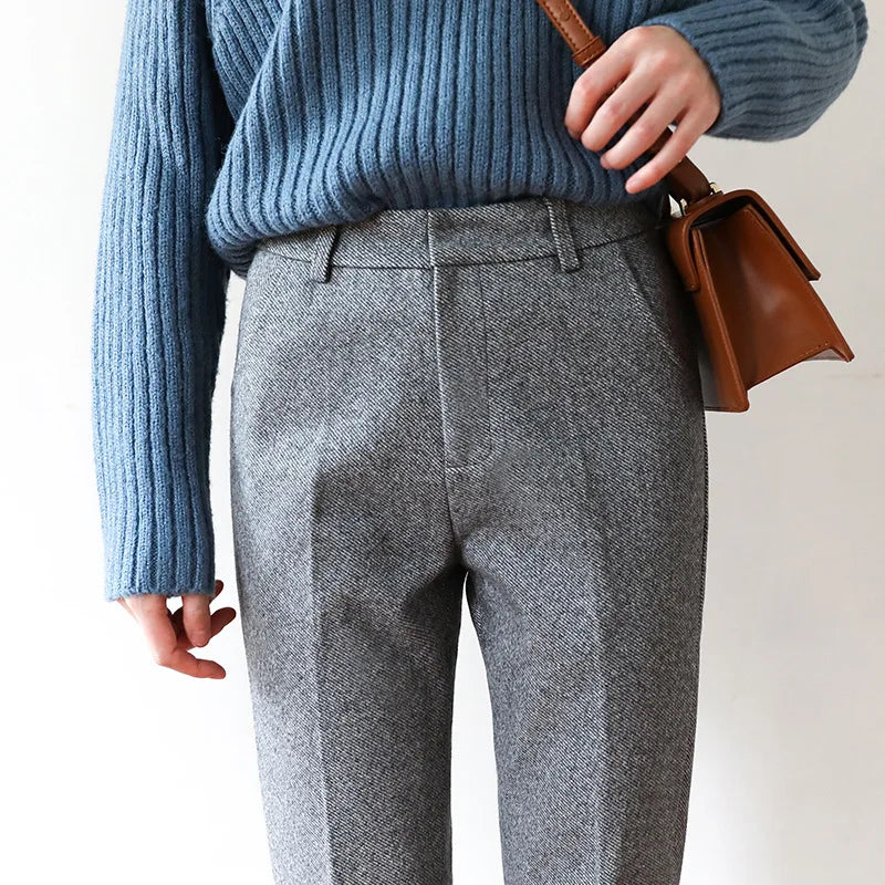 Coralie Classic Wool Blend Trousers