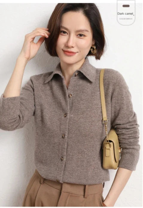 Marielle Knit Button Polo Top