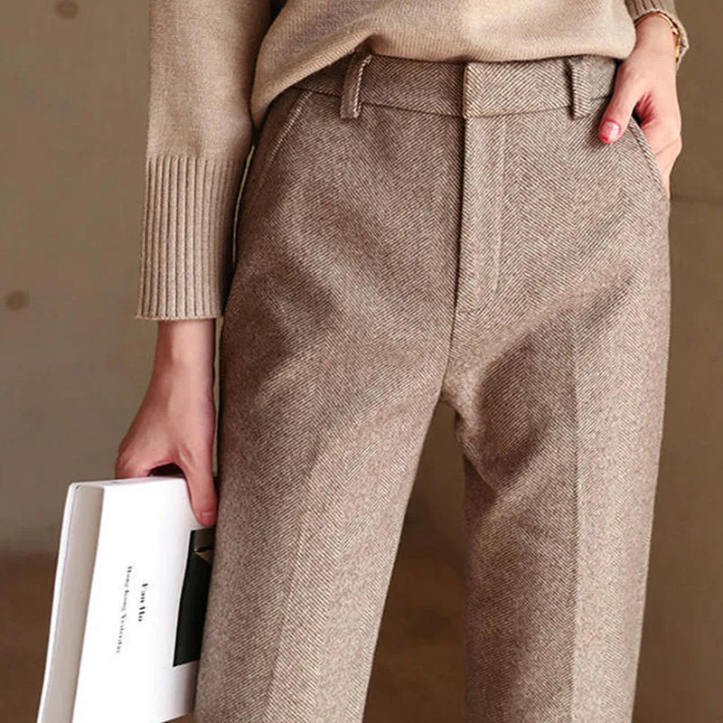 Coralie Classic Wool Blend Trousers