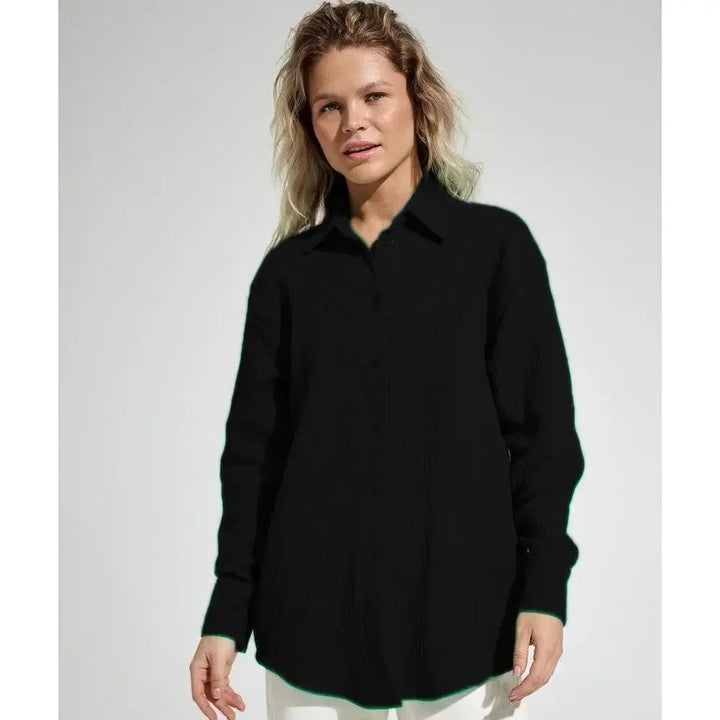 Valencia Crinkled Cotton Summer Shirt