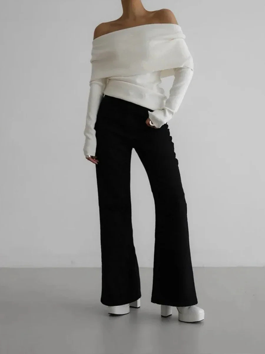 Valina Off Shoulder Knit Top