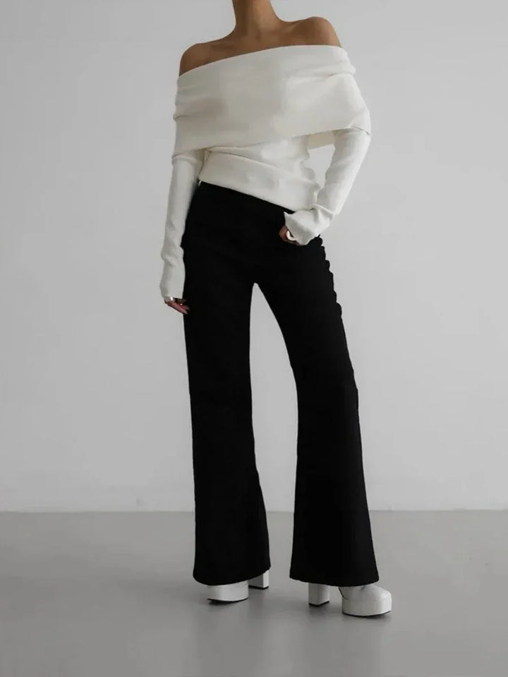 Valina Off Shoulder Knit Top