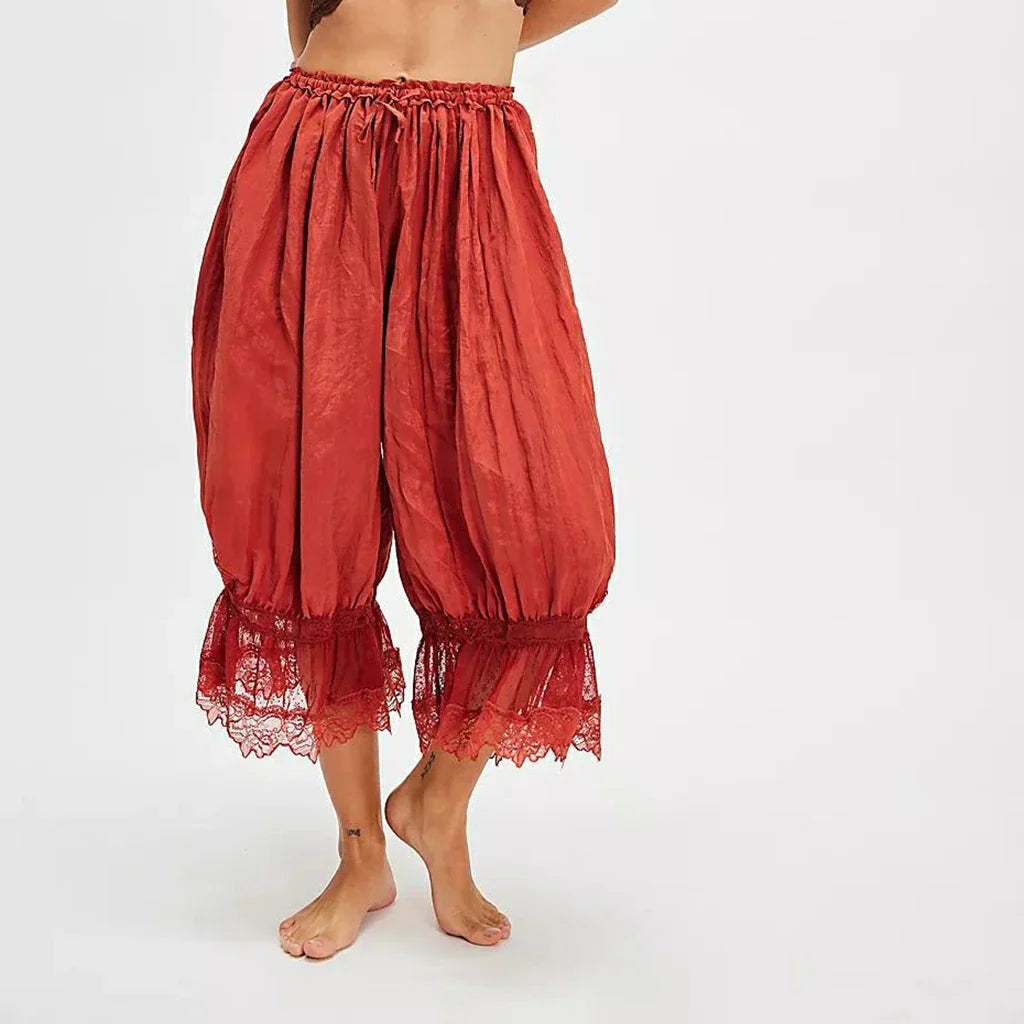 Lucienne Lace Trim Balloon Pants