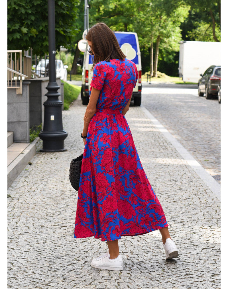 Lauri Effortless Floral Dress
