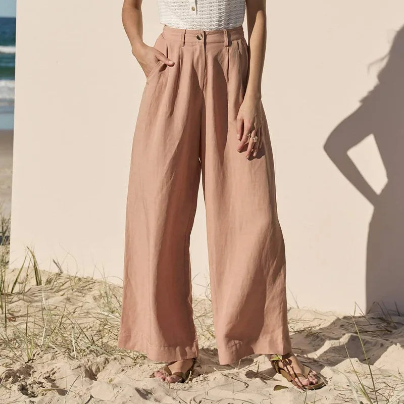 Elira Linen Summer Trousers