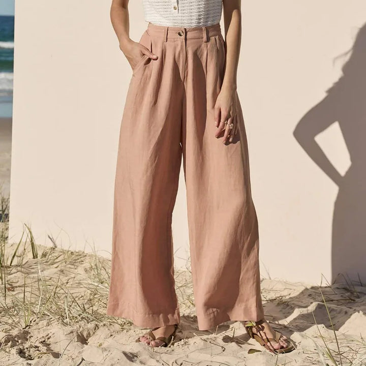 Elira Linen Summer Trousers