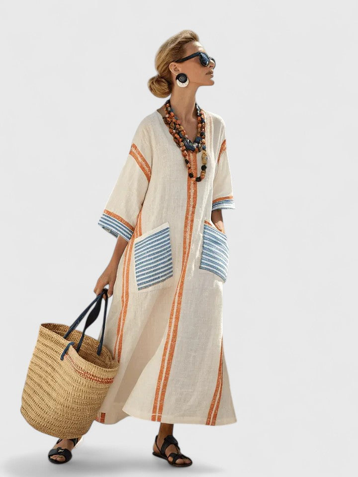 Serena Kaftan Maxi Dress