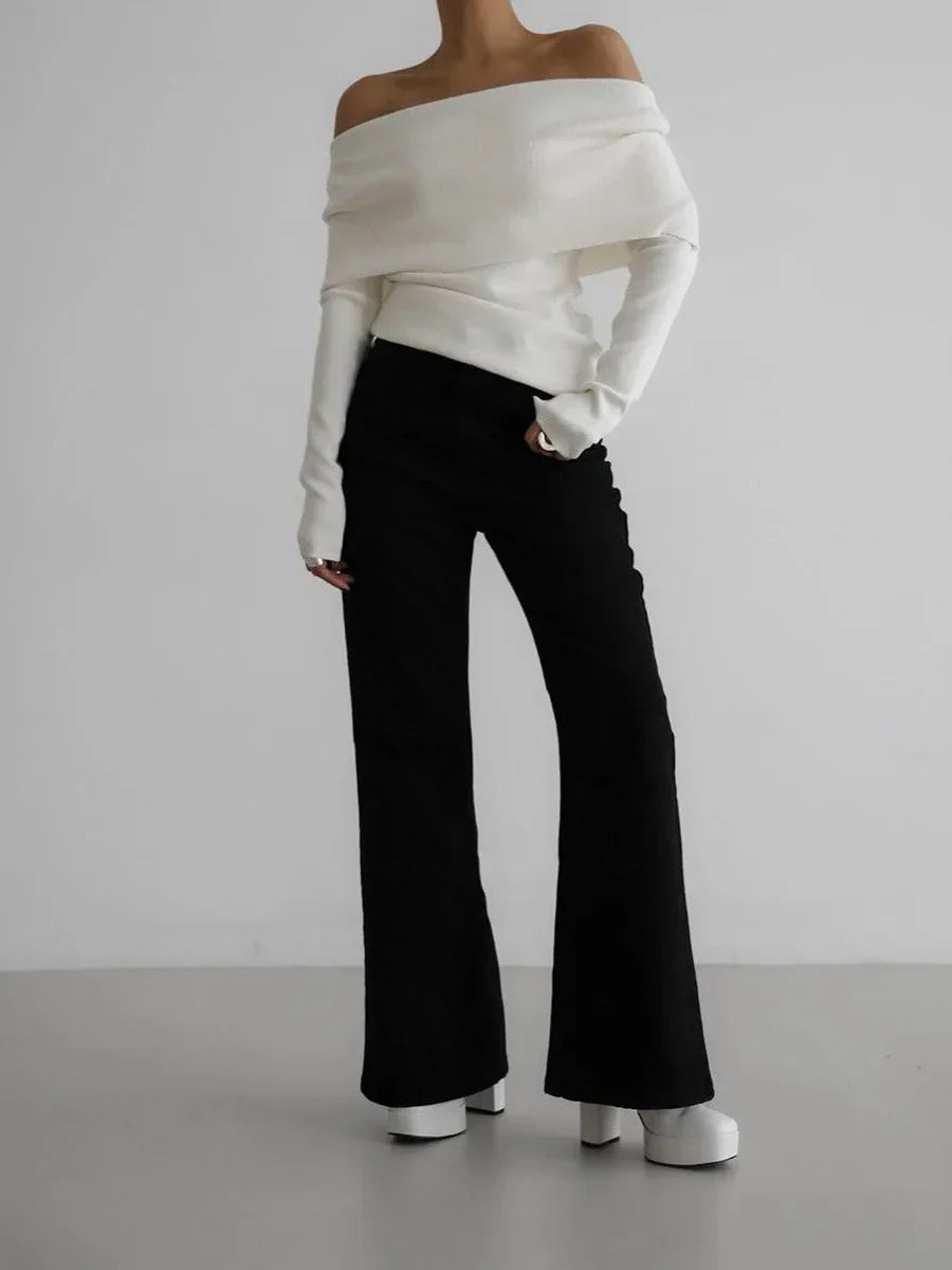 Valina Off Shoulder Knit Top
