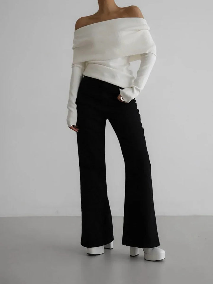 Valina Off Shoulder Knit Top