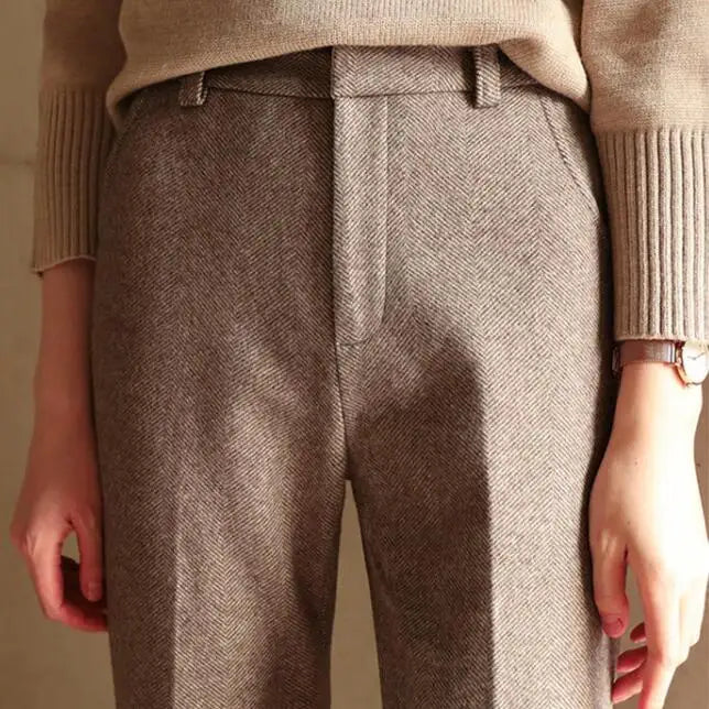 Coralie Classic Wool Blend Trousers