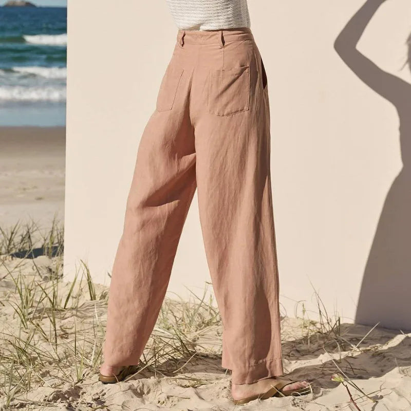 Elira Linen Summer Trousers