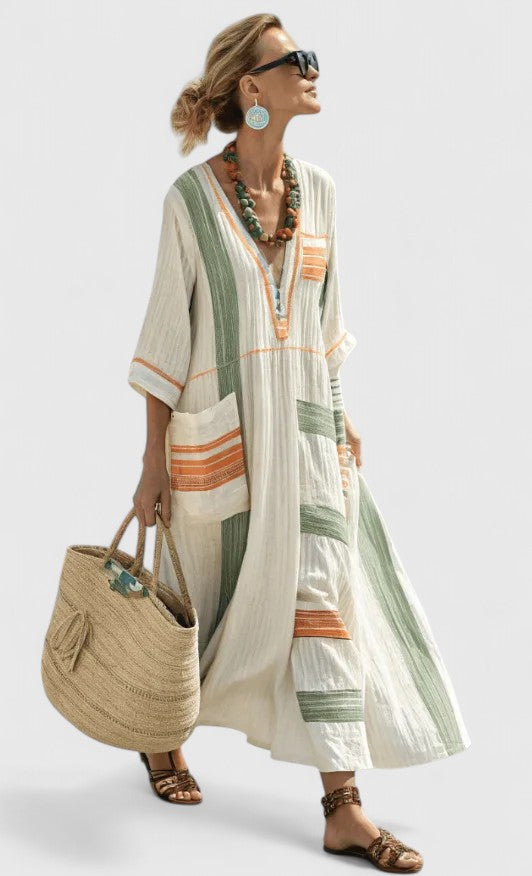 Serena Kaftan Maxi Dress