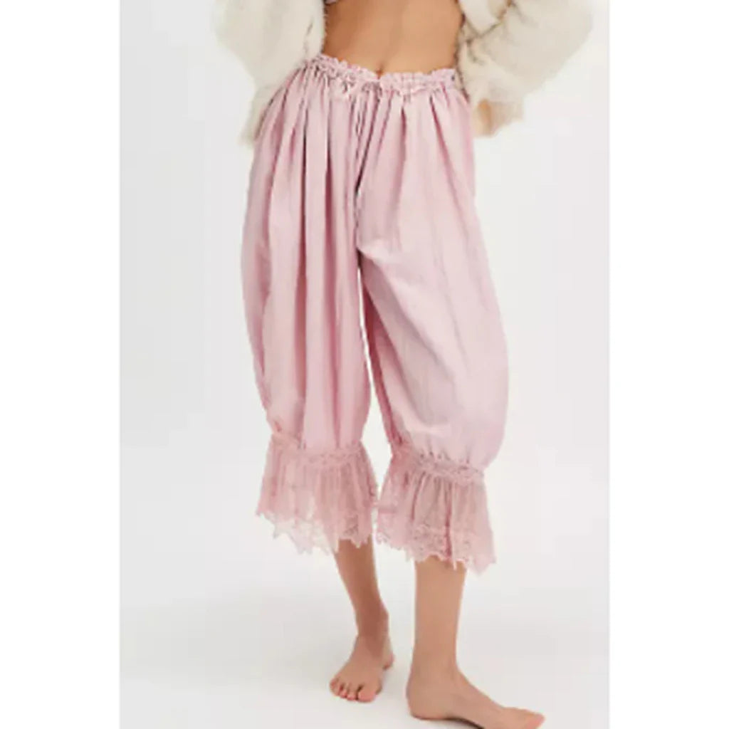 Lucienne Lace Trim Balloon Pants
