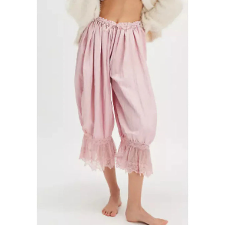 Lucienne Lace Trim Balloon Pants