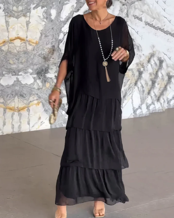 Kali Elegant Long Flowing Dress