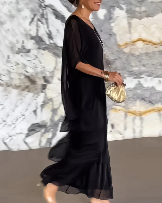 Kali Elegant Long Flowing Dress