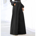 Solid-Colour Wide-Leg Women’s Trousers