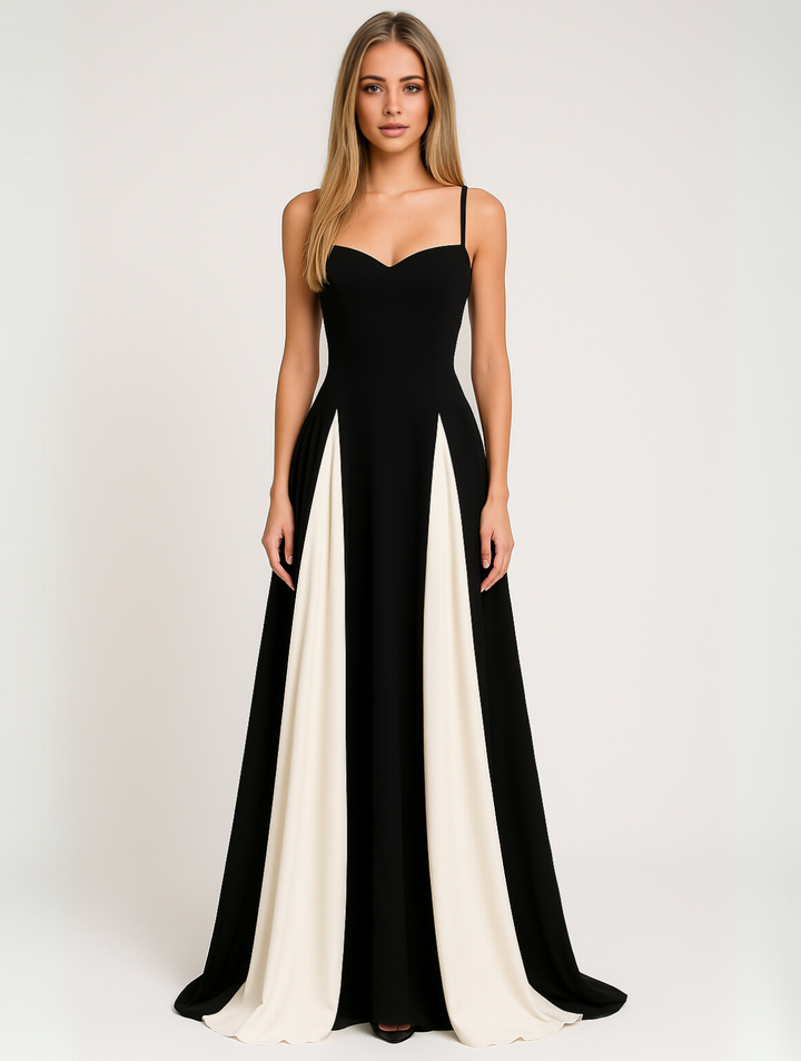 Nicole Elegant Formal Maxi Dress for Wedding Guests