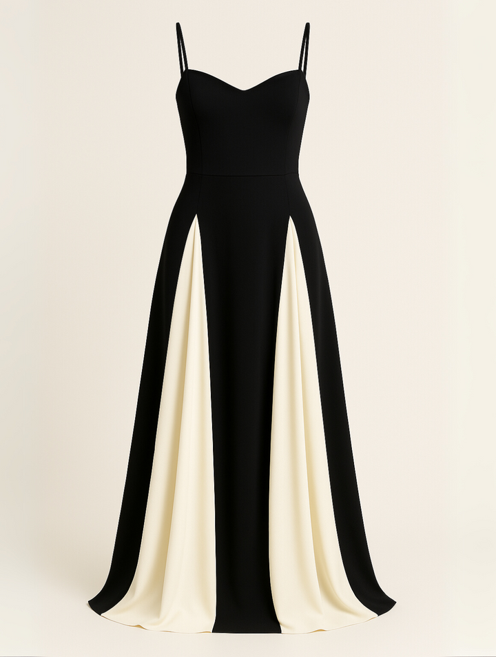 Nicole Elegant Formal Maxi Dress for Wedding Guests