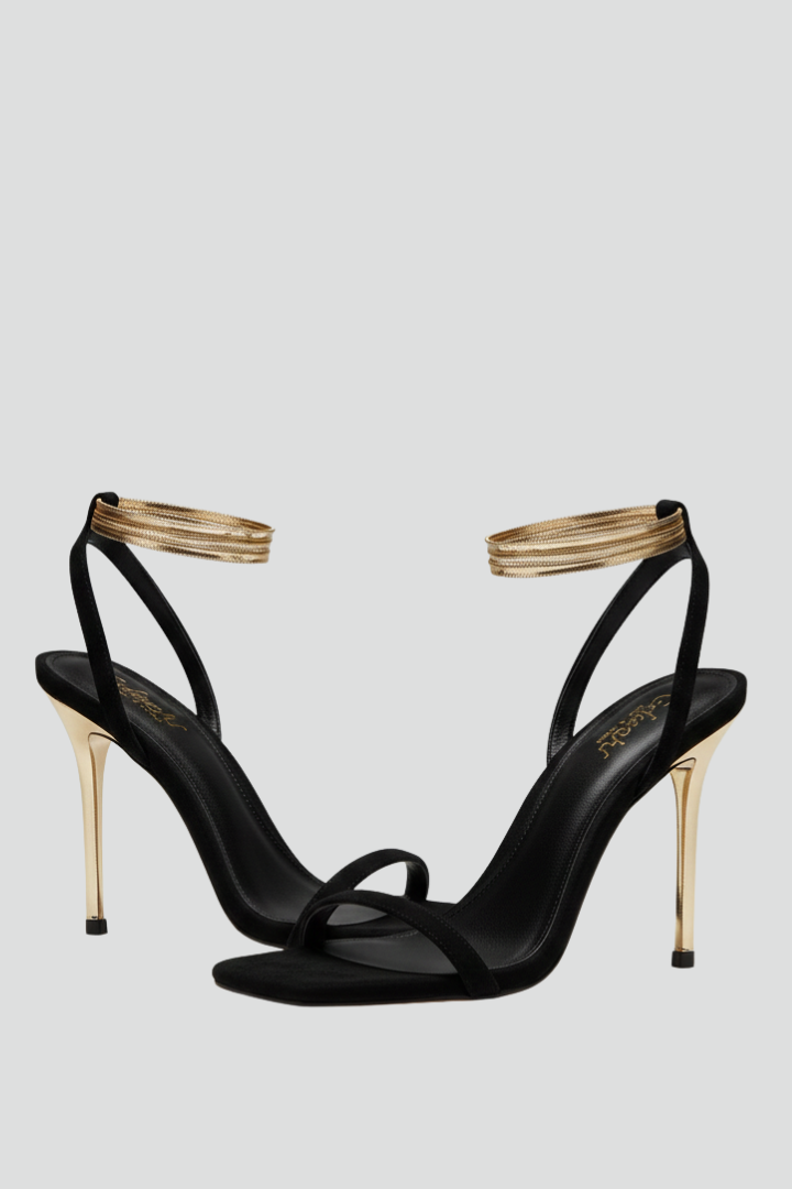 Demi Women’s Thin Strap High Heel Ankle Sandals
