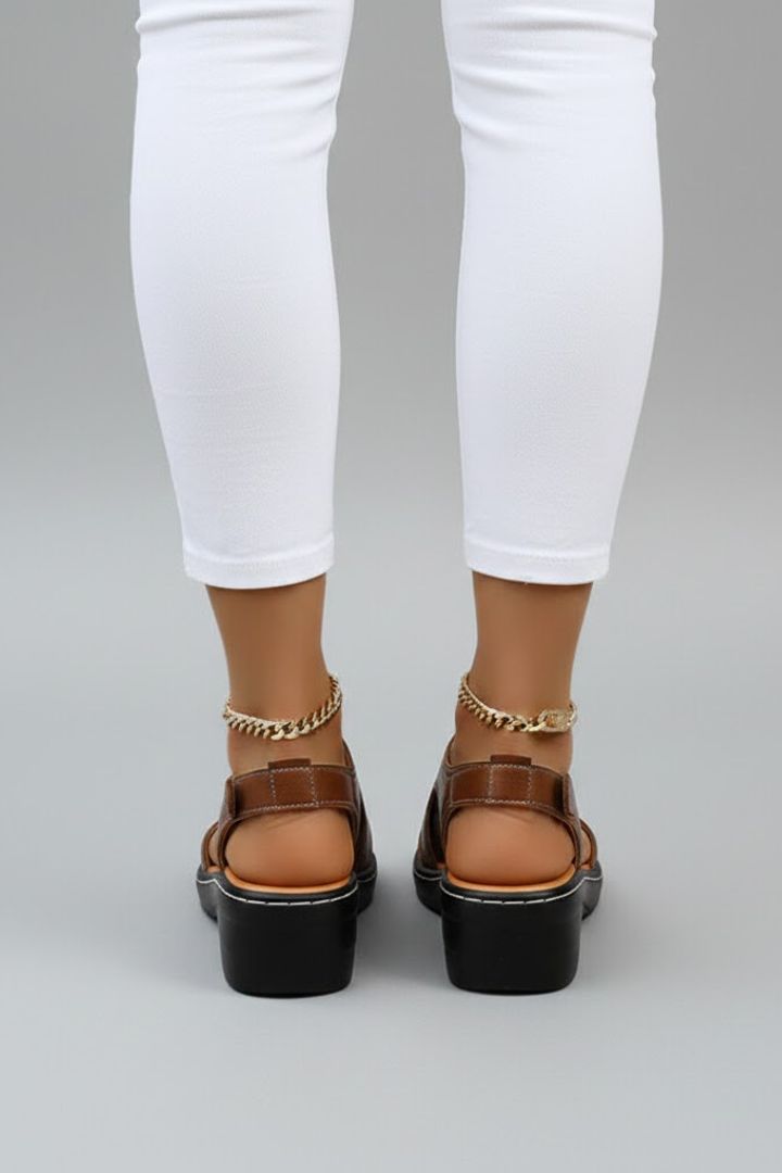 Isabella | Women’s Platform Open Toe Cutout Sandals
