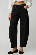 Julia High-Waist Stretch Wide-Leg Denim Jeans