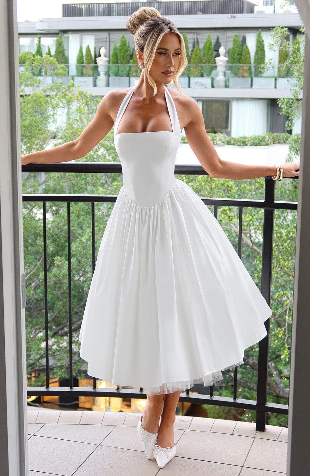 Esplendor Wedding Guest Midi Dress