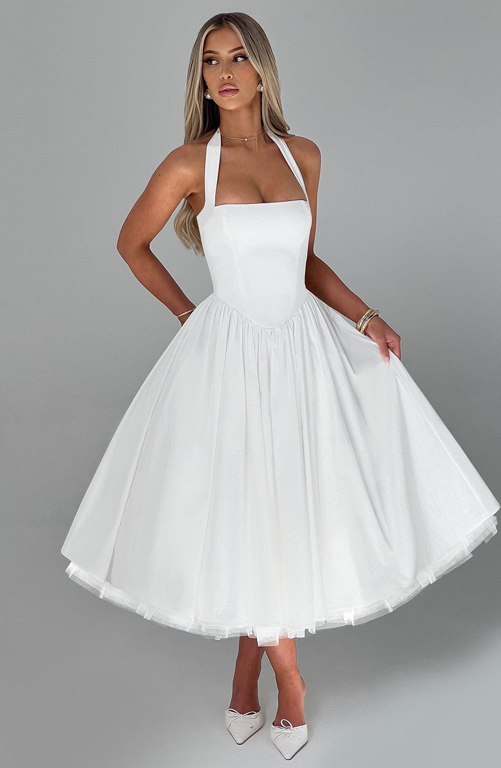 Esplendor Wedding Guest Midi Dress