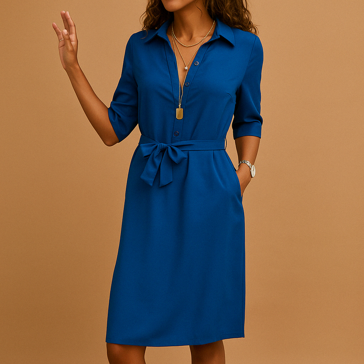 Noelle Relaxed Work Midi Dress
